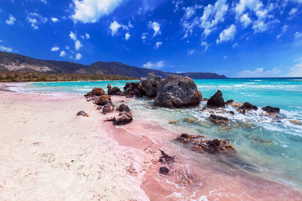 Elafonissi-strand Kréta