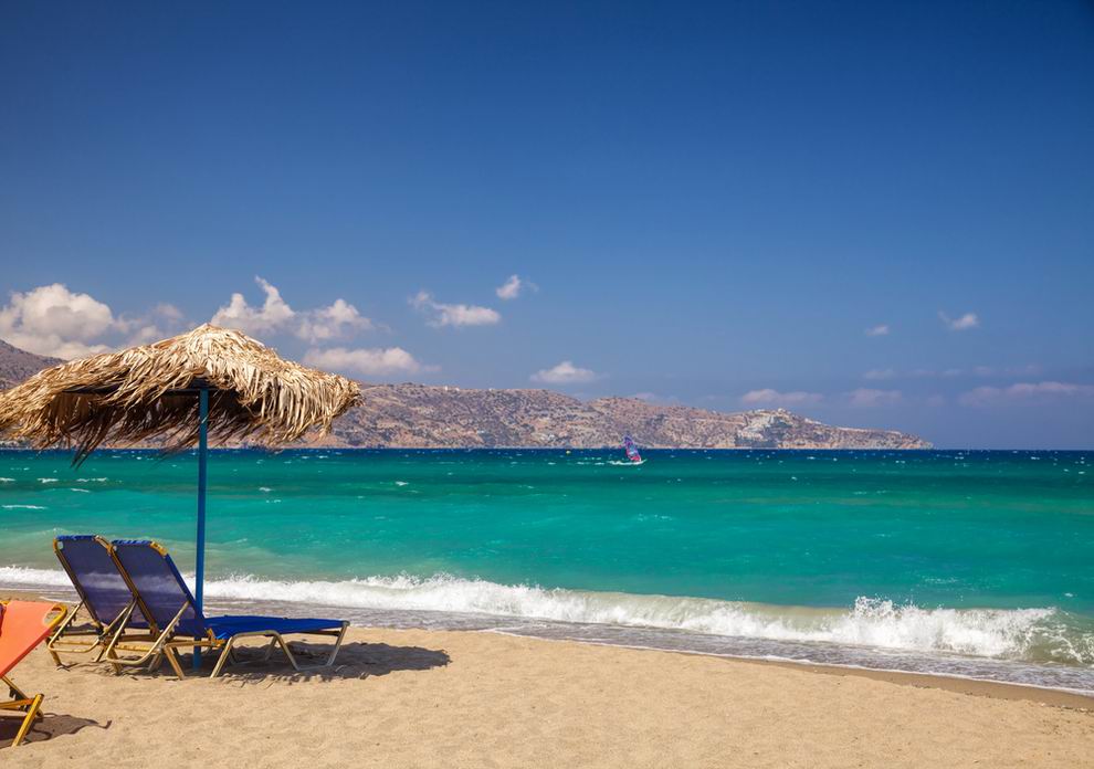 Heraklion strandok